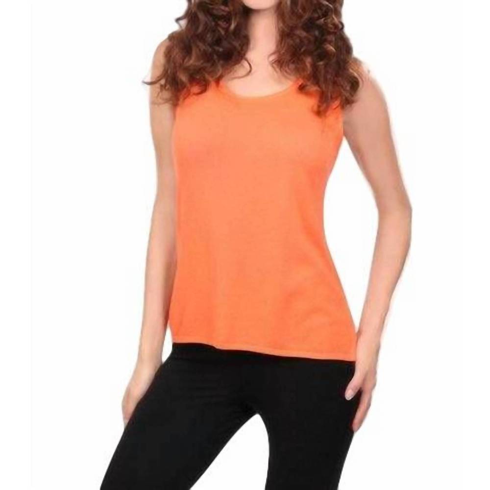 NEW ANGEL bra friendly tank top in orange